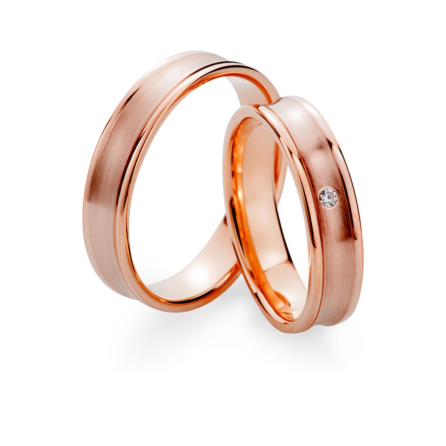 Trauringe / Eheringe 333 Rotgold 517427-50