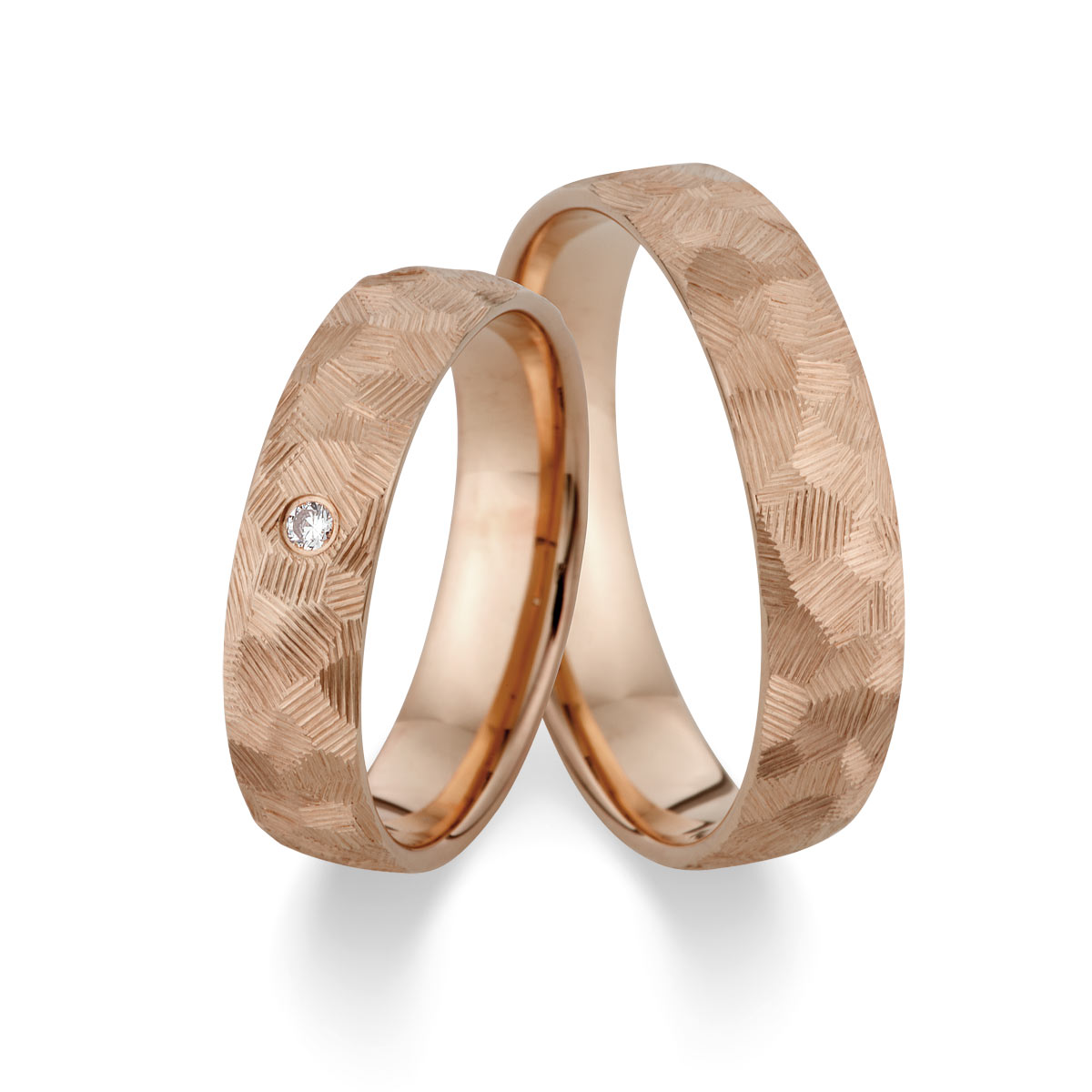 Trauringe / Eheringe 333 Rotgold 517479-50