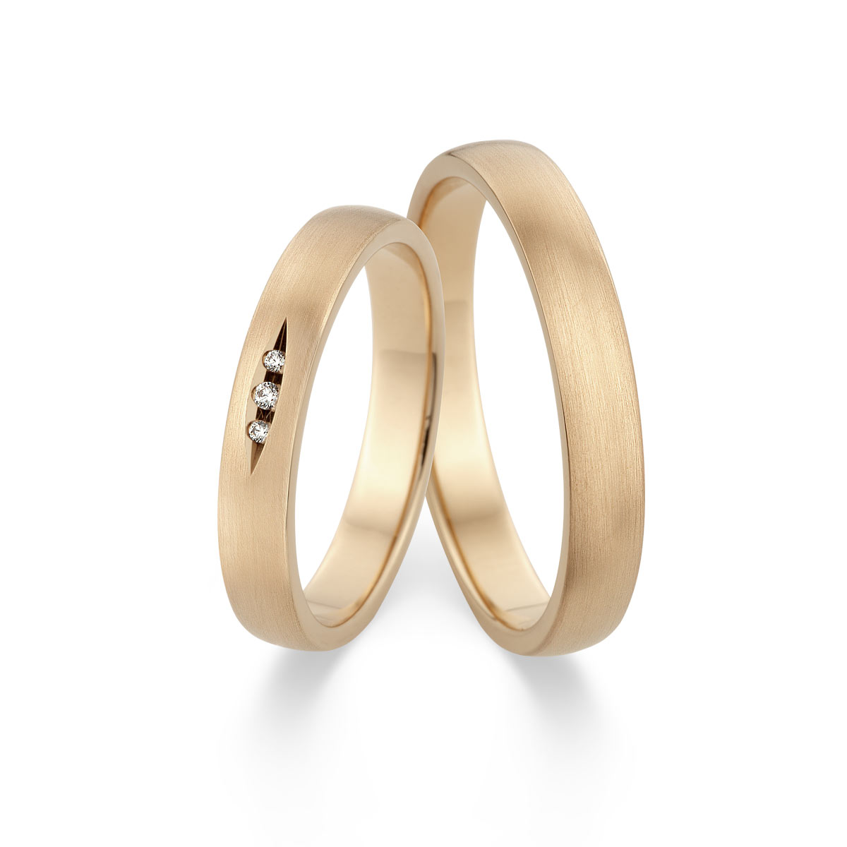 Trauringe / Eheringe 585 Roségold 517507-35