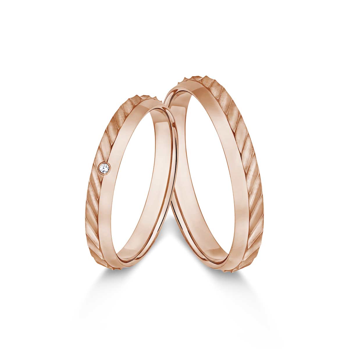 Trauringe / Eheringe 333 Rotgold 517520-30