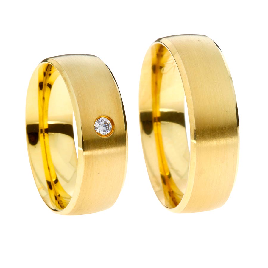 Trauringe / Eheringe 333 Gelbgold 513142-70