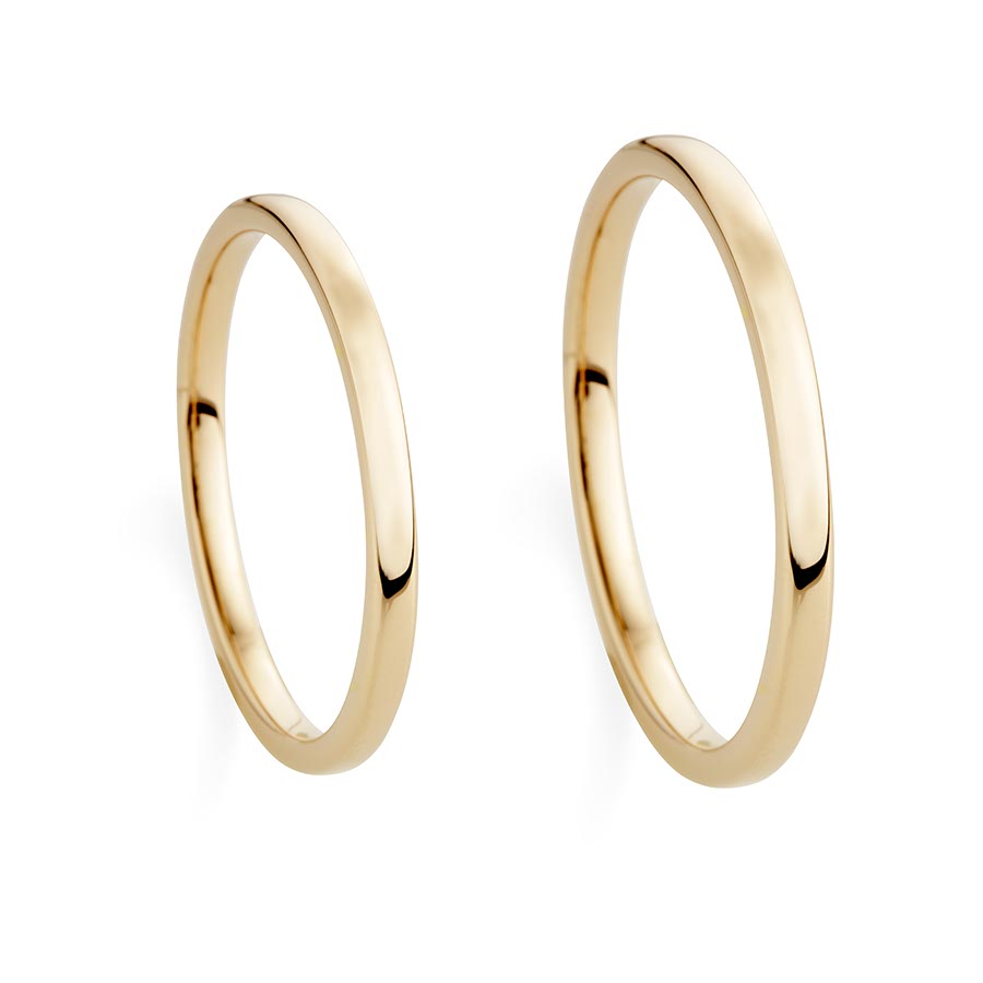 Trauringe / Eheringe 585 Gelbgold 513148-20