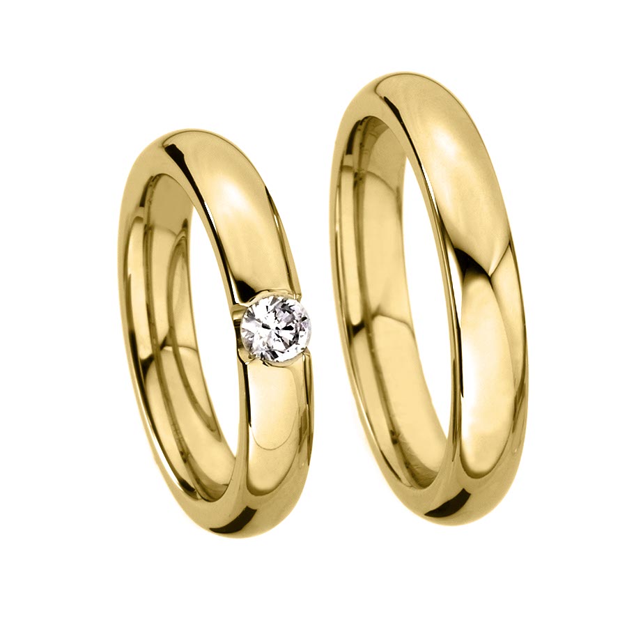 Trauringe / Eheringe 333 Gelbgold 514195-41