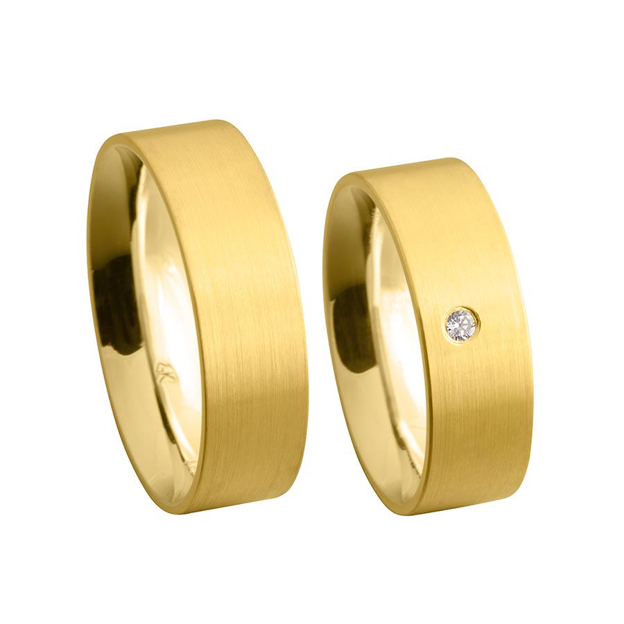 Trauringe / Eheringe 333 Gelbgold 514657-70
