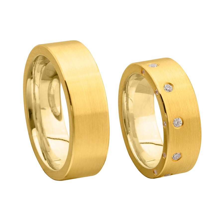 Trauringe / Eheringe 333 Gelbgold 514707-72