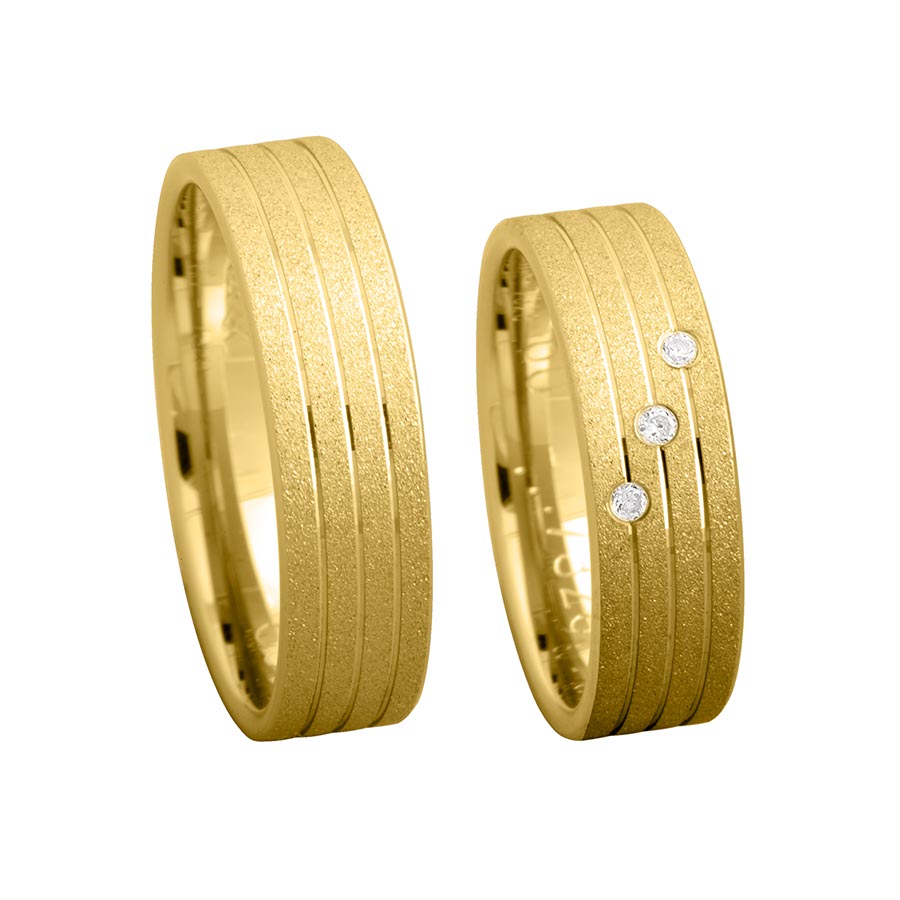 Trauringe / Eheringe 333 Gelbgold 517328-60